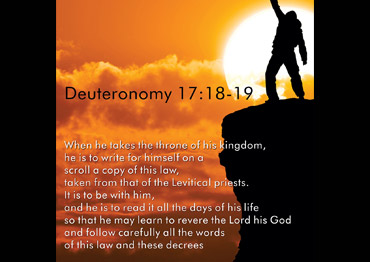 DEUTERONOMY 17:18-19